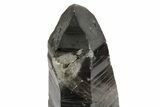 Dark Smoky Quartz Crystal - Brazil #255394-1
